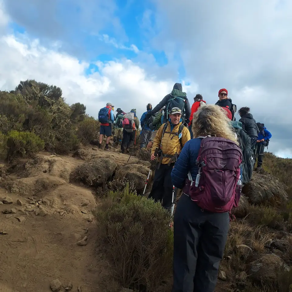 7-Days, Machame route, Mount Kilimanjaro trek. day 4 photo 1