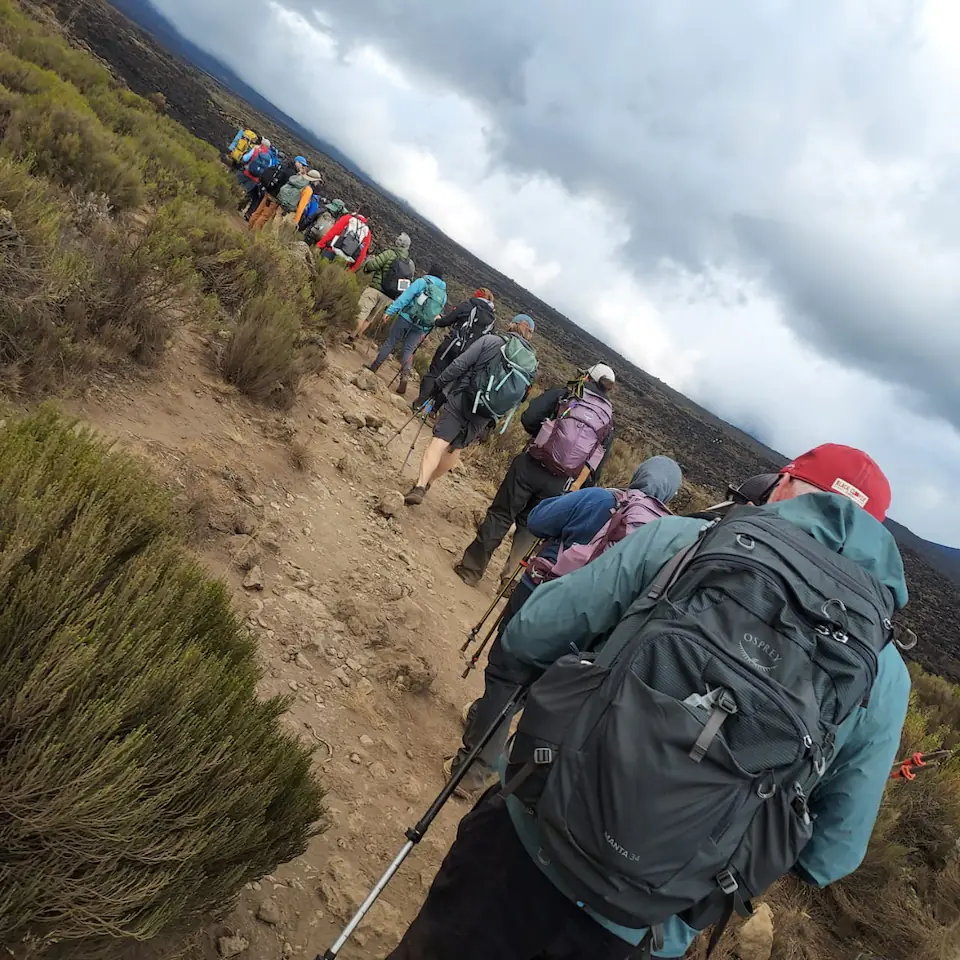7-Days, Machame route, Mount Kilimanjaro trek. day 4 photo 2